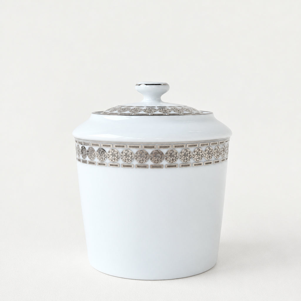 Lidded Sugar Bowl – Éternité – Manufacture Haviland – Limoges, 21st Century