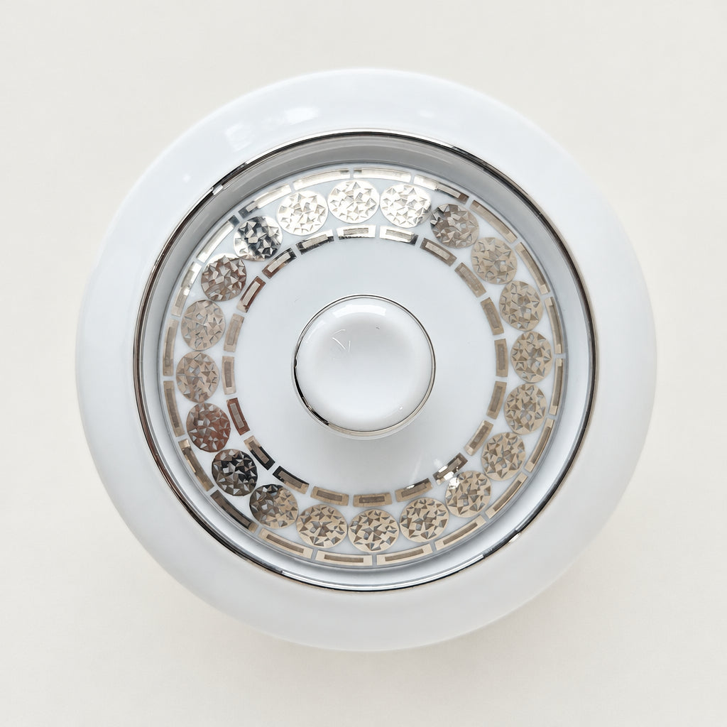 Lidded Sugar Bowl – Éternité – Manufacture Haviland – Limoges, 21st Century