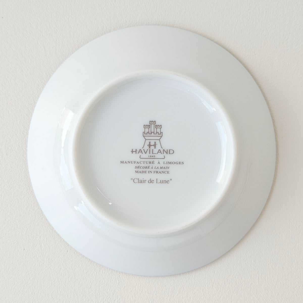 Ensemble de quatre coupelles plates – Clair de Lune – Manufacture Haviland – Limoges, XXIe s.