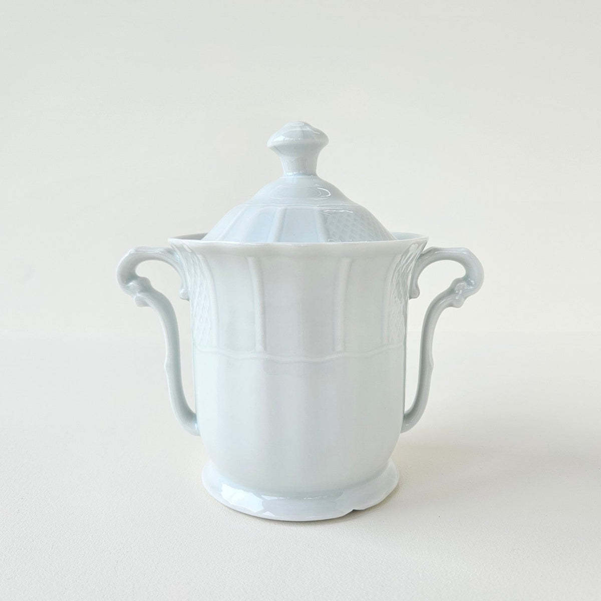 Two-Handled Covered Sugar Bowl – Manufacture Bernardaud – Limoges, 2nd Half of the 20th Century