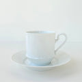 Lot de six tasses et cinq soucoupes – Manufacture Haviland – Limoges, v. 1930–1950