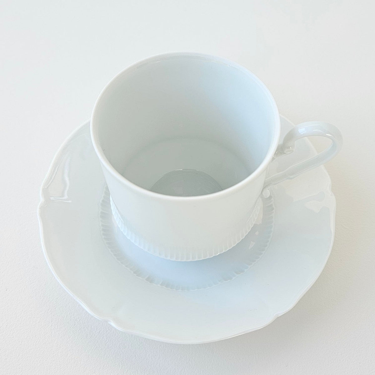 Lot de six tasses et cinq soucoupes – Manufacture Haviland – Limoges, v. 1930–1950