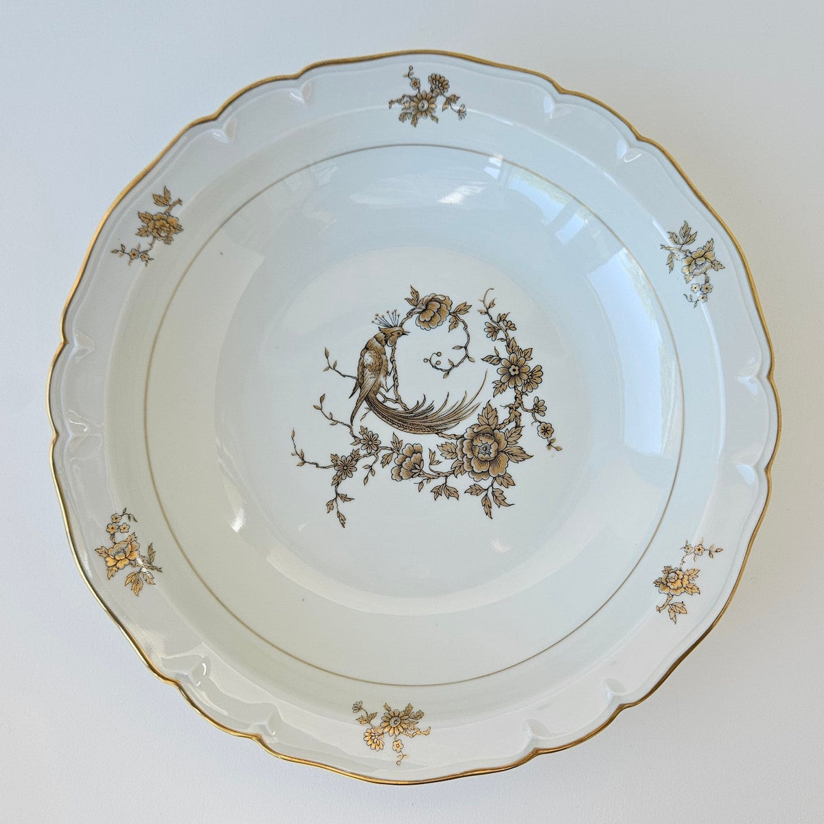 Plat de service creux – Manufacture Union Limousine – Limoges, v. 1950-1965