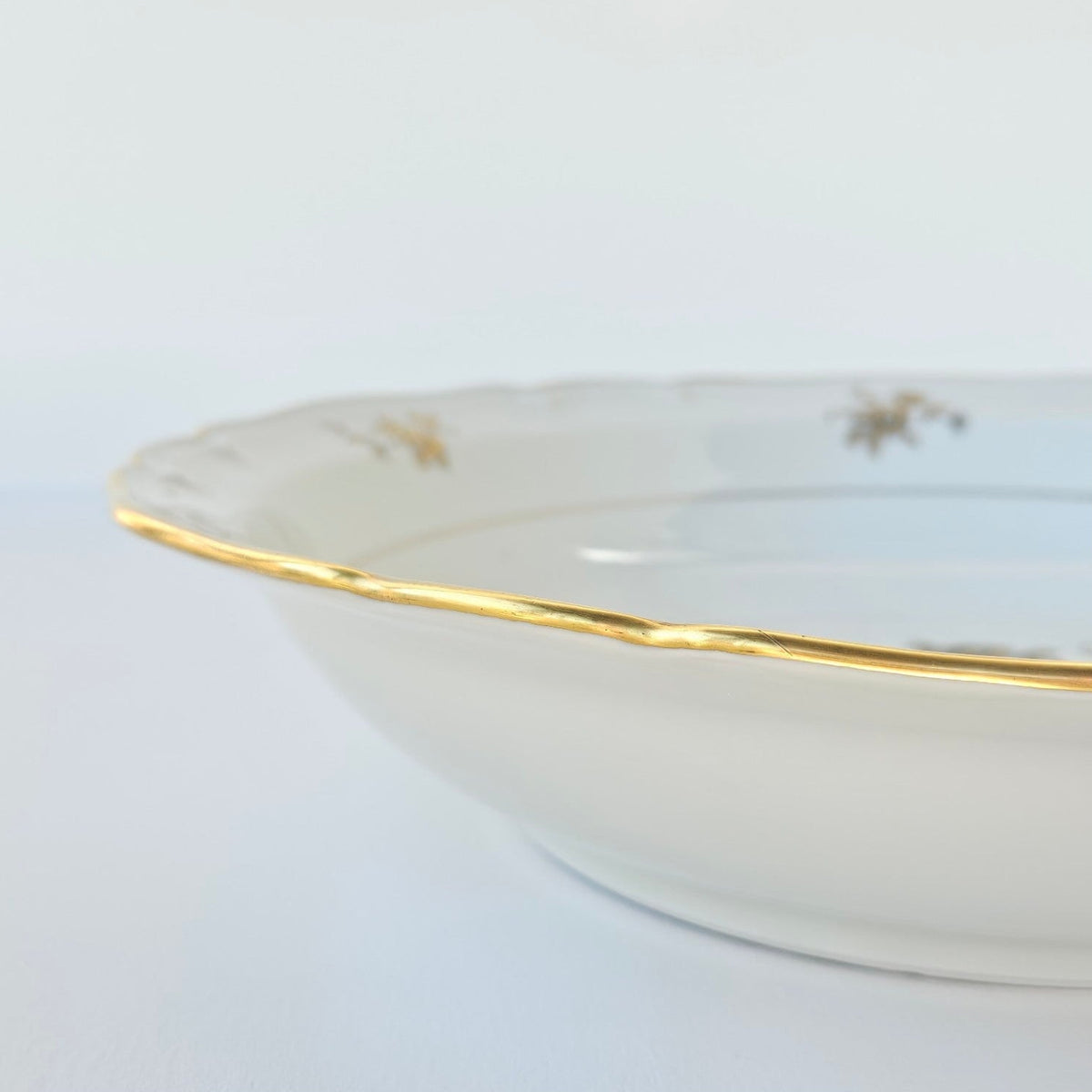 Plat de service creux – Manufacture Union Limousine – Limoges, v. 1950-1965