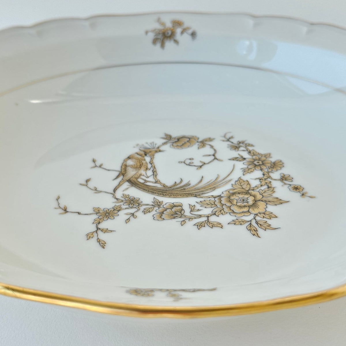 Plat de service creux – Manufacture Union Limousine – Limoges, v. 1950-1965