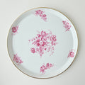 Plat de service – Décor : Salmon & Co – Manufacture Legrand F. – Limoges, v. 1925-1930
