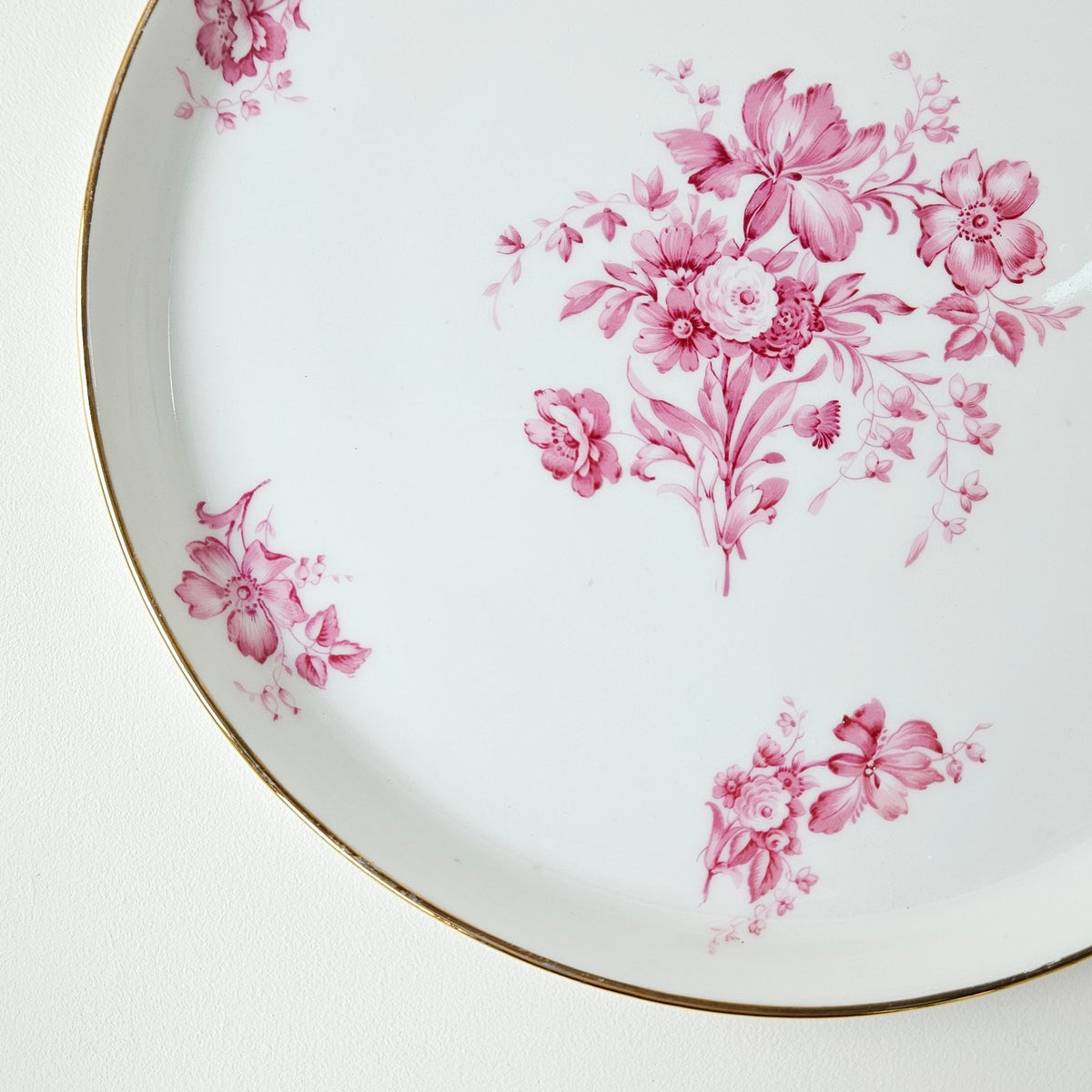 Plat de service – Décor : Salmon & Co – Manufacture Legrand F. – Limoges, v. 1925-1930