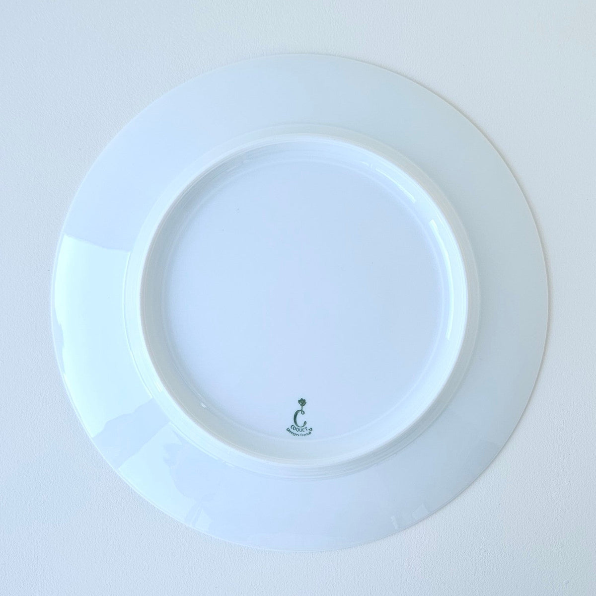 Suite de six assiettes plates – Georgia – Manufacture J.L. Coquet – Saint-Léonard-de-Noblat, XXIe s.