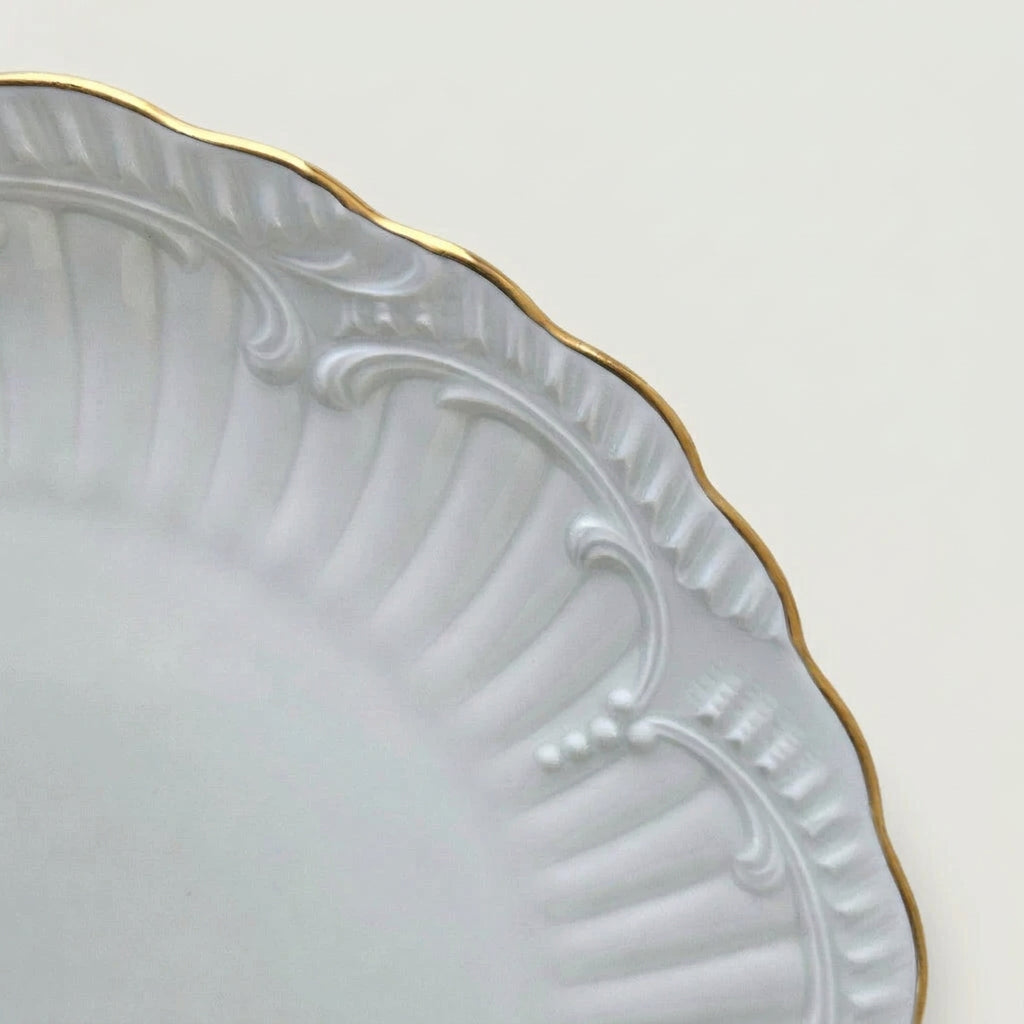 Plat de service – Filet or – Manufacture Chastagner – Limoges, 2e moitié du XXᵉ s.