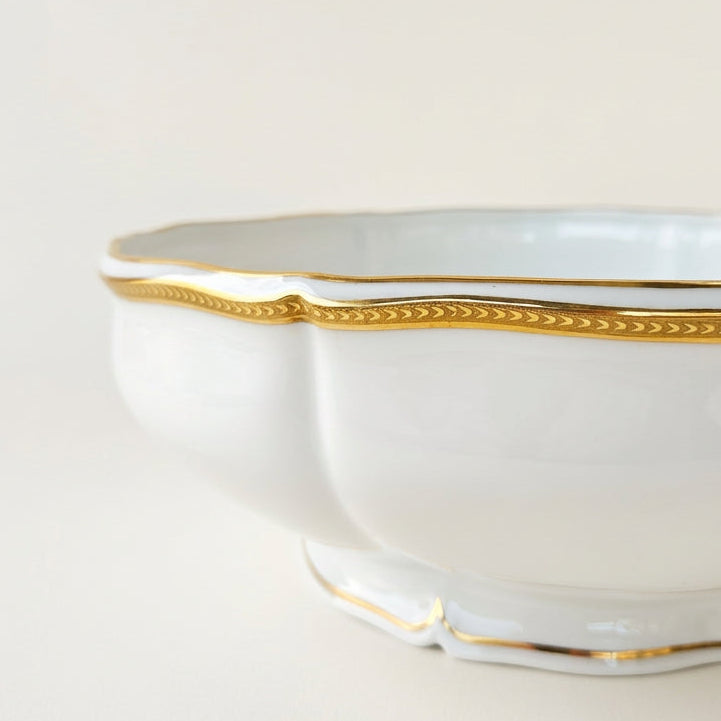 Grand saladier – Manufacture Royale / Société Porcelainière Limousine – Limoges, 2e moitié du XXᵉ s.