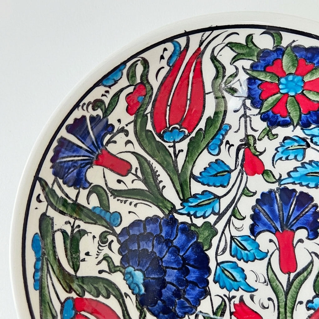Paire de bols peints à la main – Céramique d’Iznik – Turquie, v. 2020