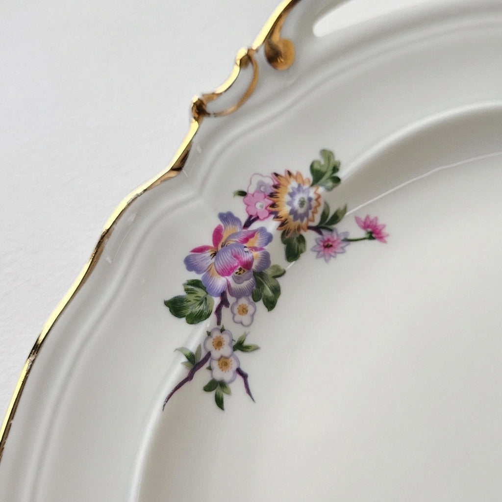 Plat de service à oreilles – Modèle Bengali – Manufacture Bernardaud – Limoges, v. 1960-1980