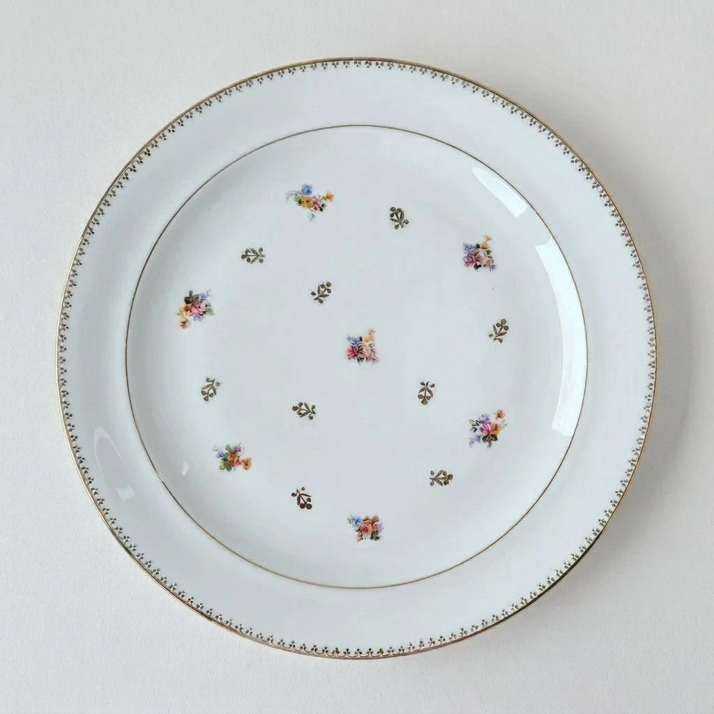 Grande assiette plate – Manufacture Chastagner – Limoges, v. 1950-1960