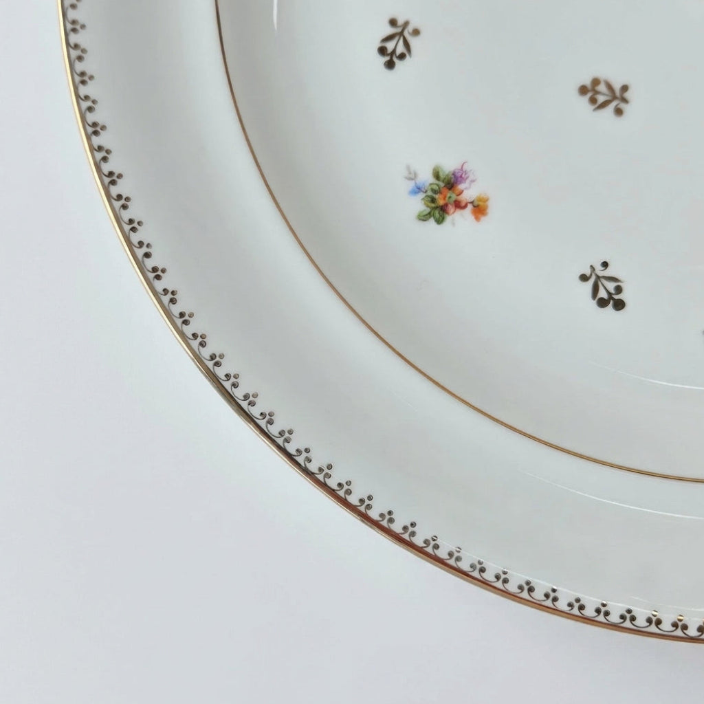 Grande assiette plate – Manufacture Chastagner – Limoges, v. 1950-1960