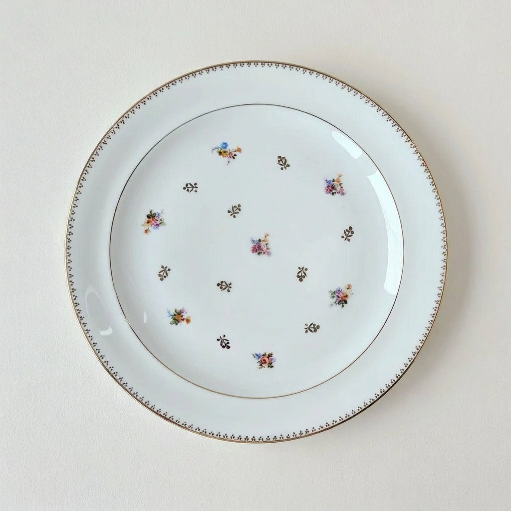 Grande assiette plate – Manufacture Chastagner – Limoges, v. 1950-1960