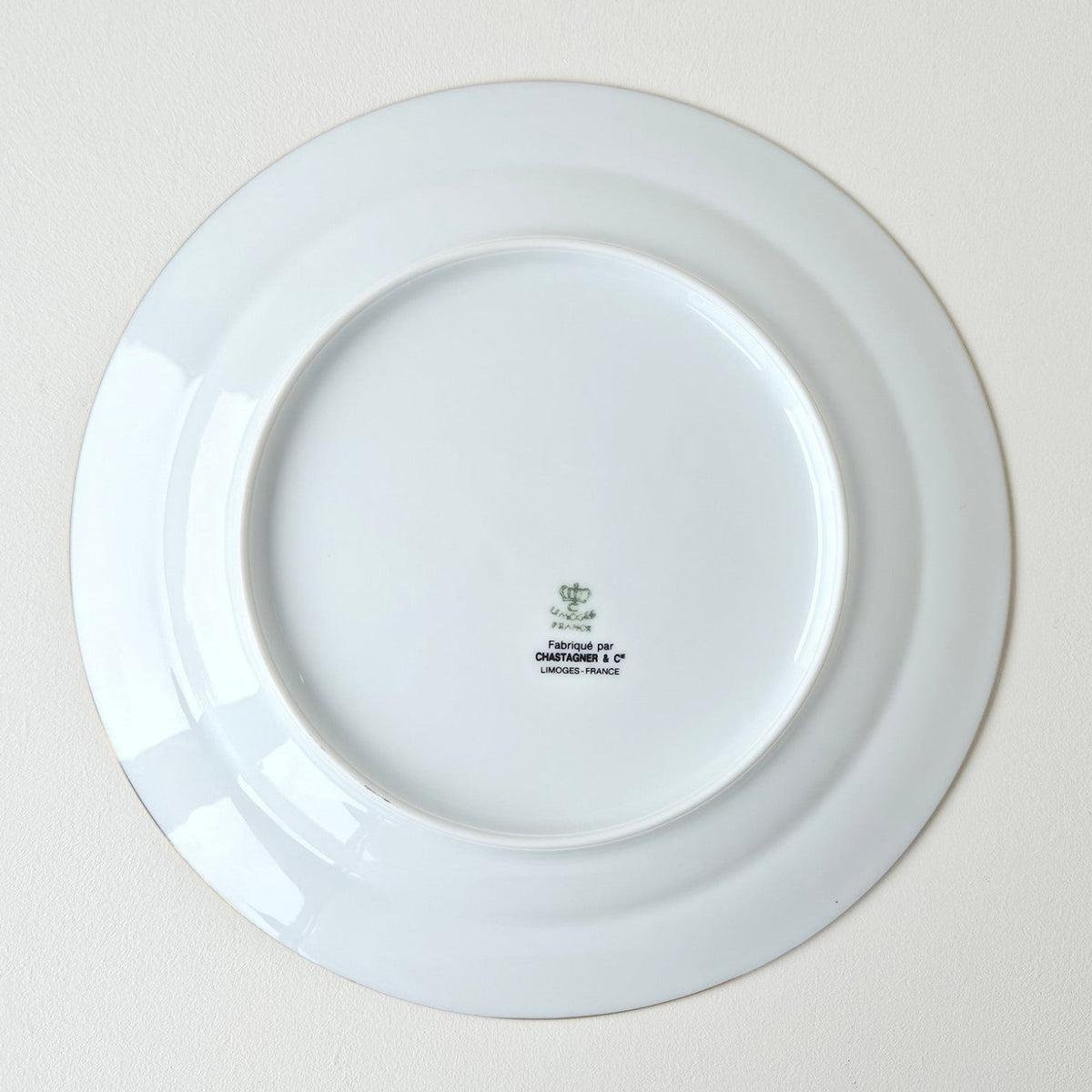 Grande assiette plate – Manufacture Chastagner – Limoges, v. 1950-1960