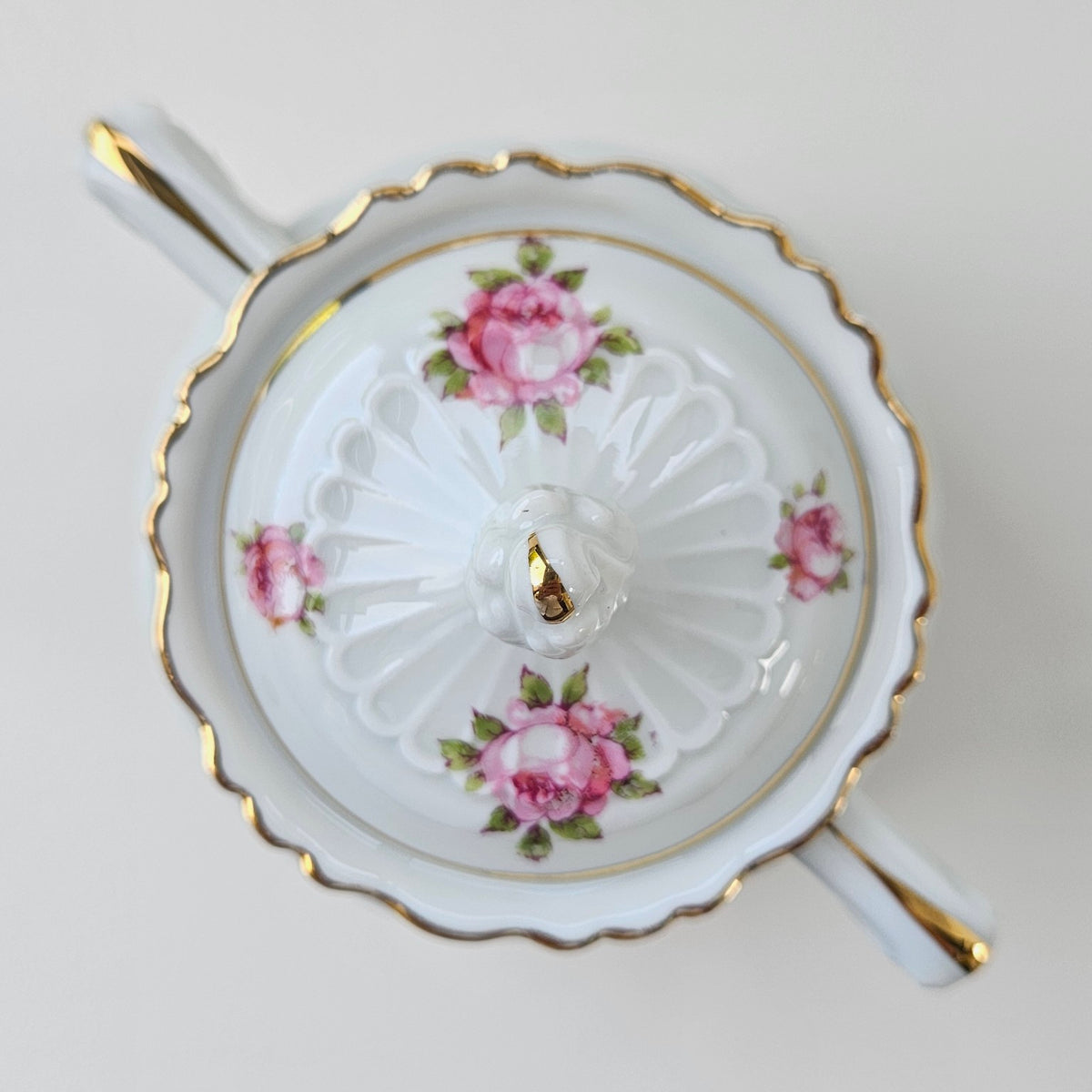 Sucrier couvert et crémier – Manufacture Haviland – Limoges, 2e moitié du XXᵉ s.