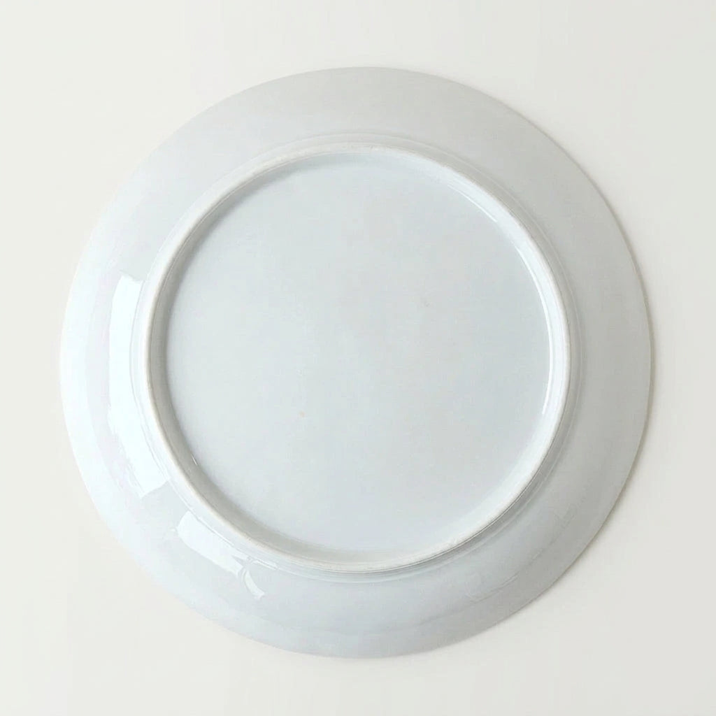 Plat de service creux – Décor japonisant – Limoges, 2e moitié du XXᵉ s.