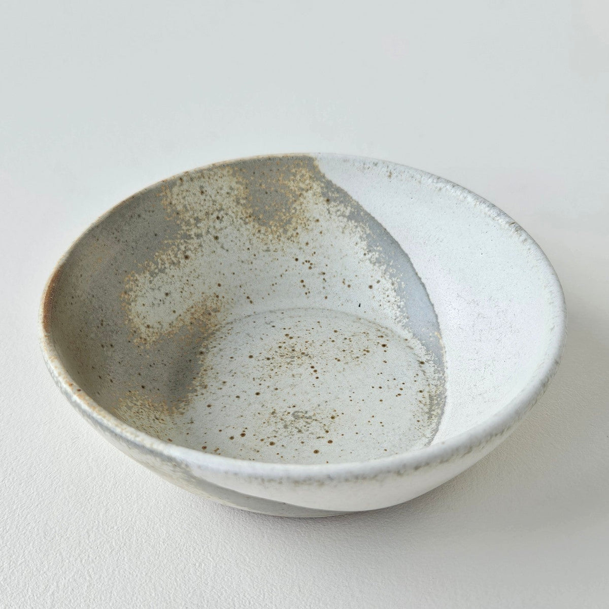 Set of Two Glazed Stoneware Small Serving Dishes – Anne-Cécile Prunier – Ambrugeat (Corrèze), 2026