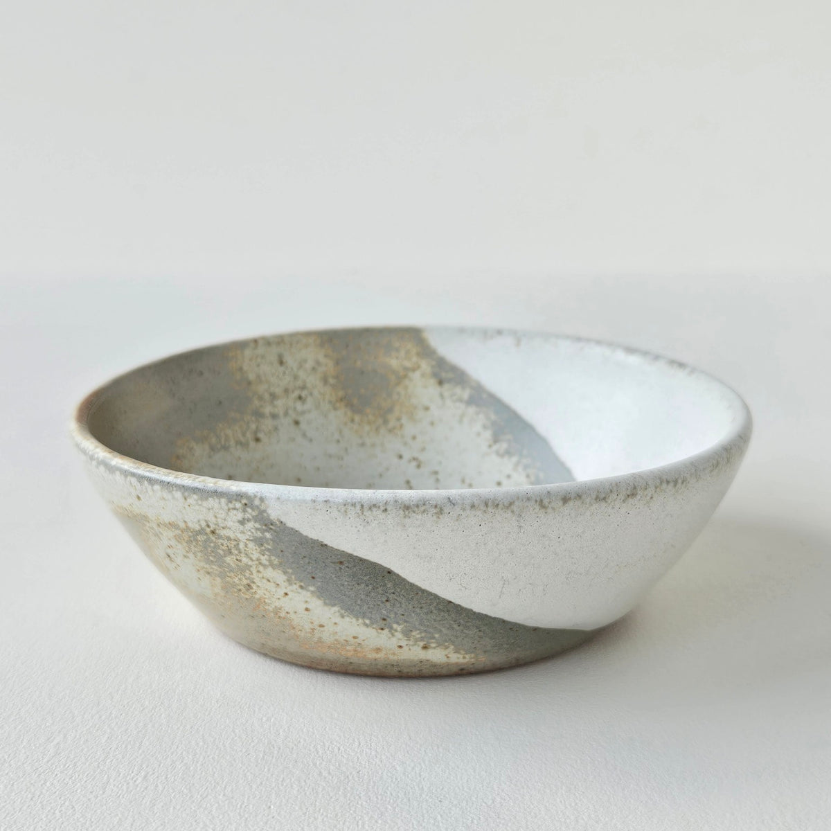 Set of Two Glazed Stoneware Small Serving Dishes – Anne-Cécile Prunier – Ambrugeat (Corrèze), 2026