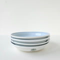 Quatre assiettes à dessert creuses – Aluminite – Manufacture René Frugier – Limoges, v. 1930–1940