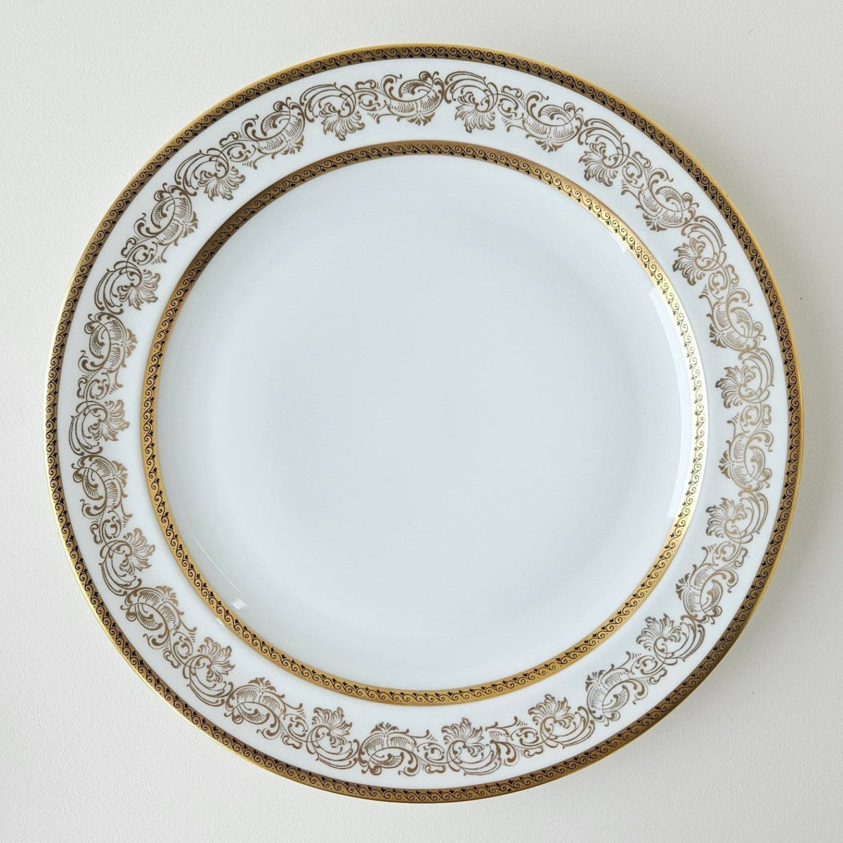 Assiette plate – Manufacture Chastagner – Limoges, 2e moitié du XXᵉ s.