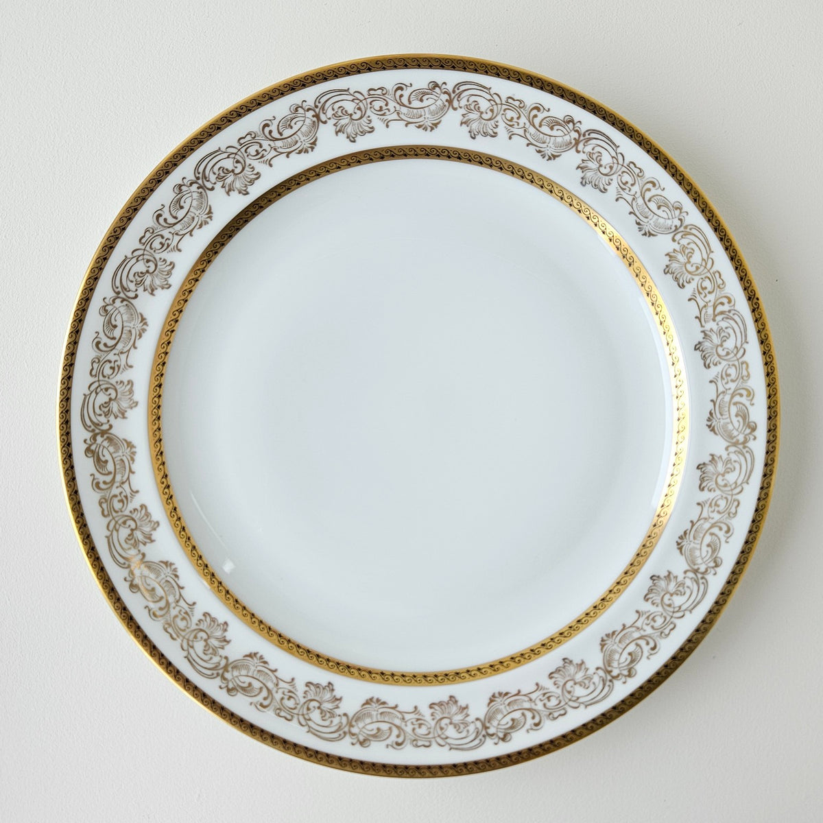 Assiette plate – Manufacture Chastagner – Limoges, 2e moitié du XXᵉ s.