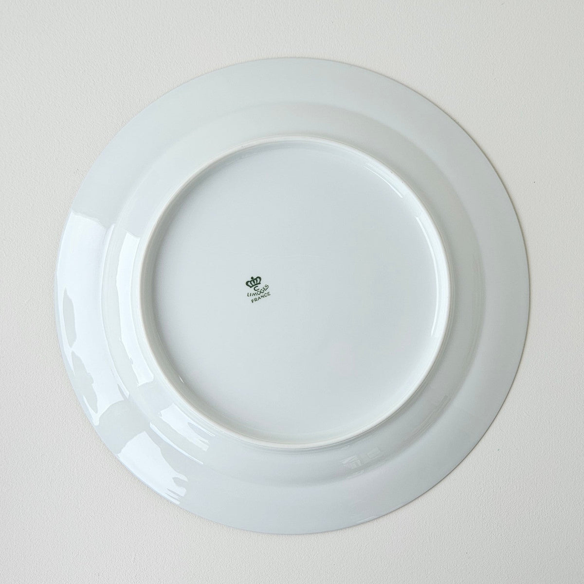 Assiette plate – Manufacture Chastagner – Limoges, 2e moitié du XXᵉ s.