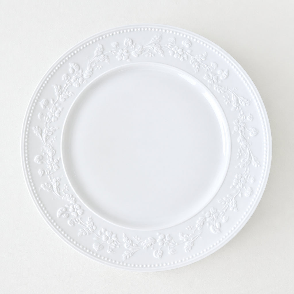 Suite de six assiettes plates – Georgia – Manufacture J.L. Coquet – Saint-Léonard-de-Noblat, XXIe s.