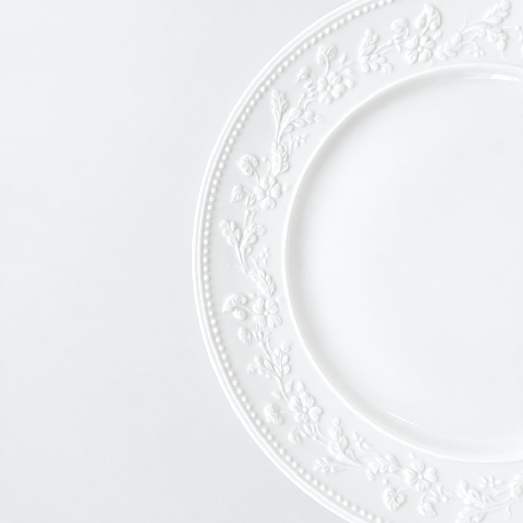 Suite de six assiettes plates – Georgia – Manufacture J.L. Coquet – Saint-Léonard-de-Noblat, XXIe s.