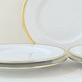 Suite de six assiettes à pain – Incrustation – Manufacture Haviland – Limoges, XXIe s.