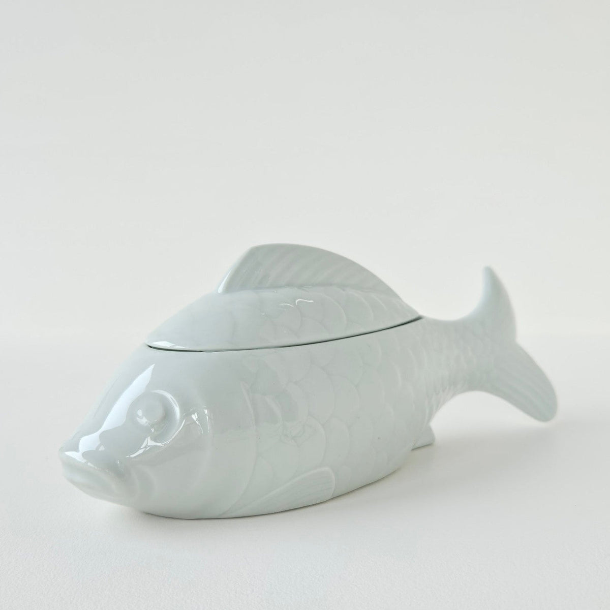 Boîte à bijoux en porcelaine céladon – France, v. 1960-1970