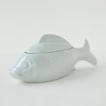 Boîte à bijoux en porcelaine céladon – France, v. 1960-1970