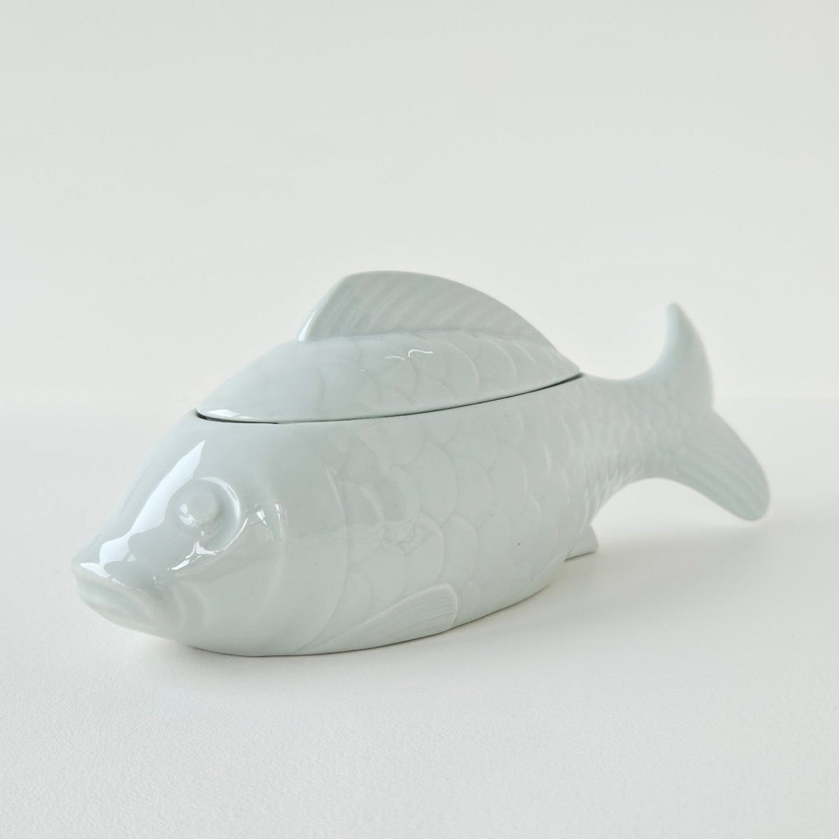 Boîte à bijoux en porcelaine céladon – France, v. 1960-1970