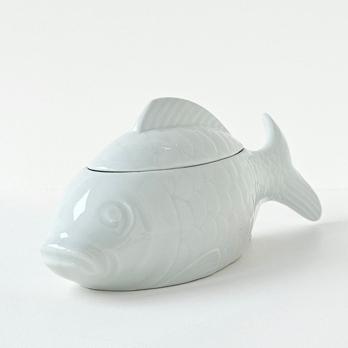 Boîte à bijoux en porcelaine céladon – France, v. 1960-1970