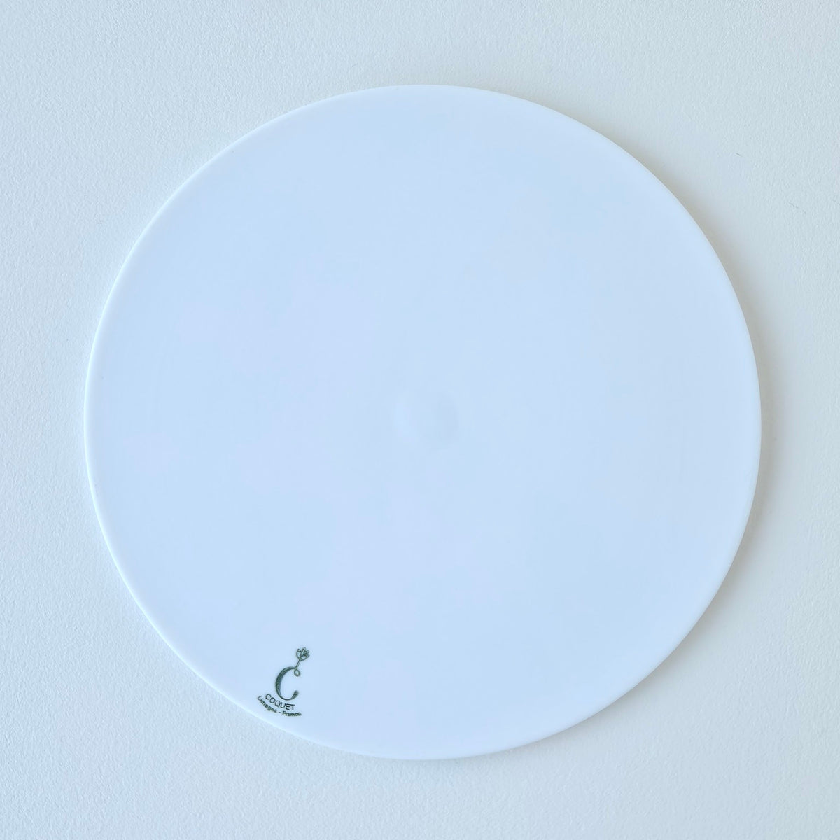 Dessous de bouteille – Biscuit – Manufacture J.L. Coquet – Saint-Léonard-de-Noblat, XXIe s.