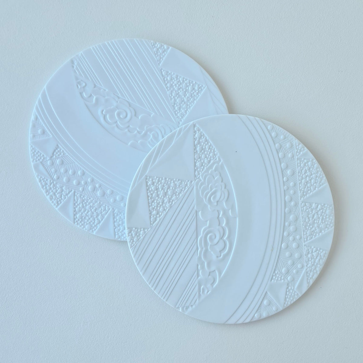 Dessous de bouteille – Biscuit – Manufacture J.L. Coquet – Saint-Léonard-de-Noblat, XXIe s.
