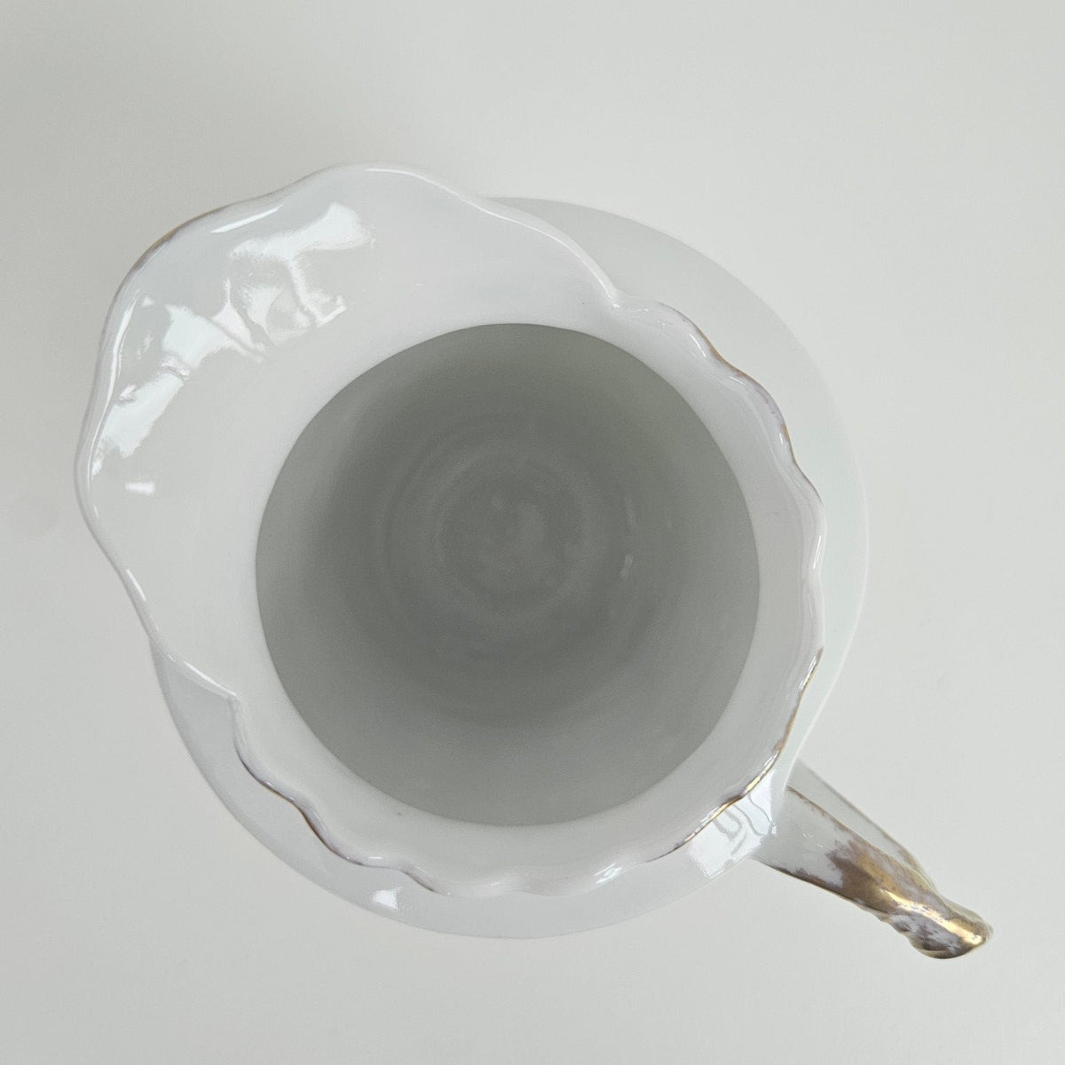 Pot à lait – Décor de roses – Porcelaine de Limoges – v. 1950