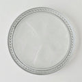 Dessous de bouteille en verre moulé et sablé – XXᵉ siècle