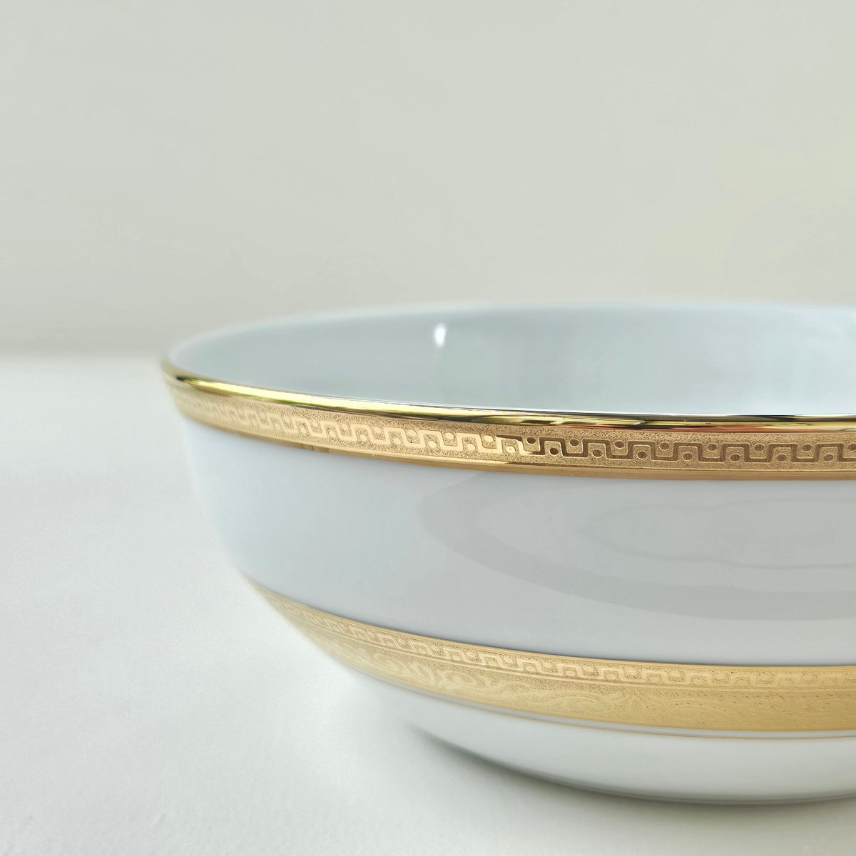 Quatre coupes à salade individuelles – Incrustation – Manufacture Haviland – Limoges, XXIe s.