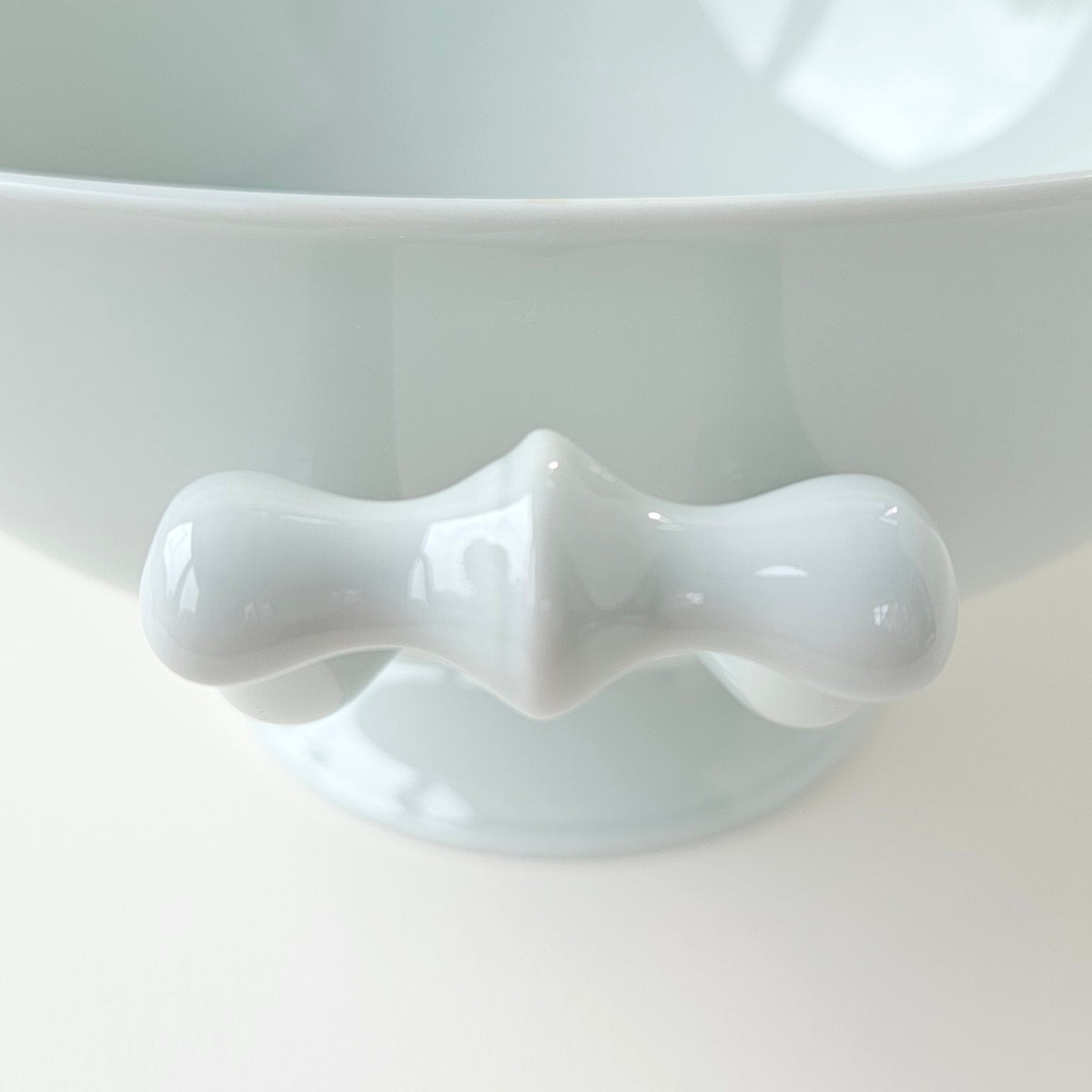 Celadon Porcelain Compote – Manufacture Haviland – Early 21st Century.