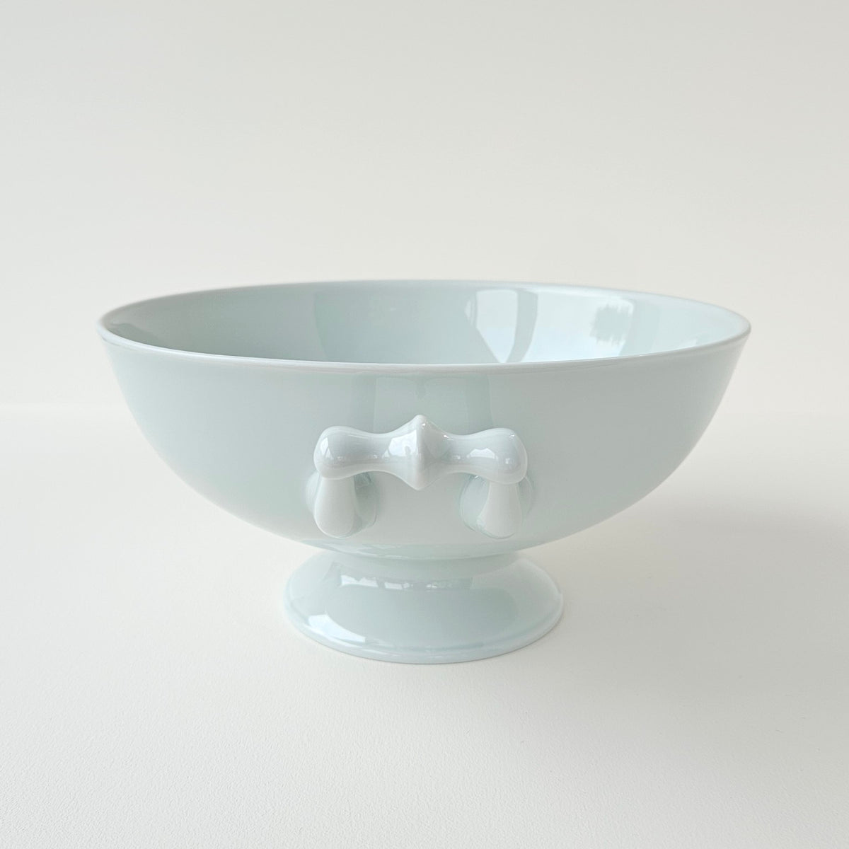 Celadon Porcelain Compote – Manufacture Haviland – Early 21st Century.