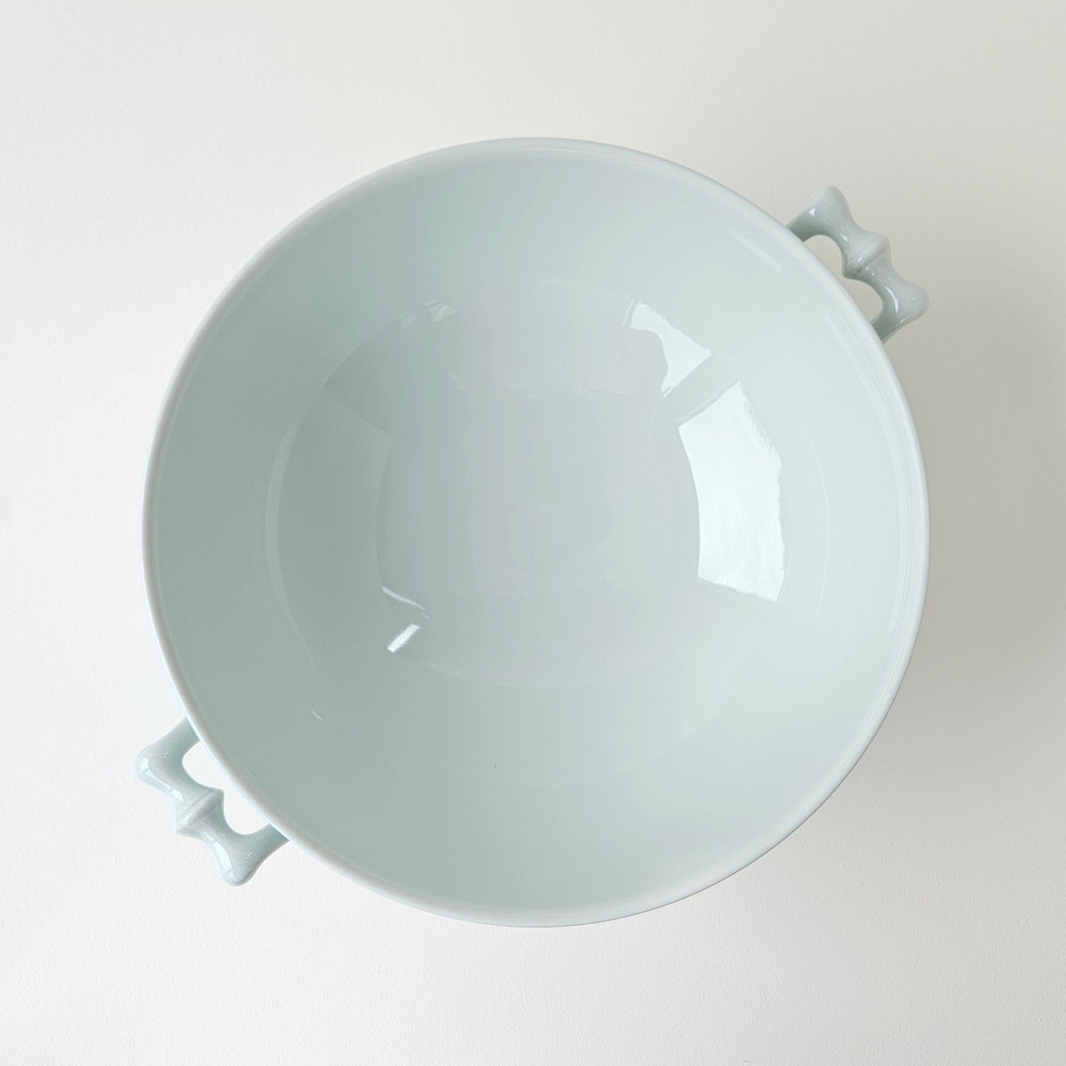 Celadon Porcelain Compote – Manufacture Haviland – Early 21st Century.