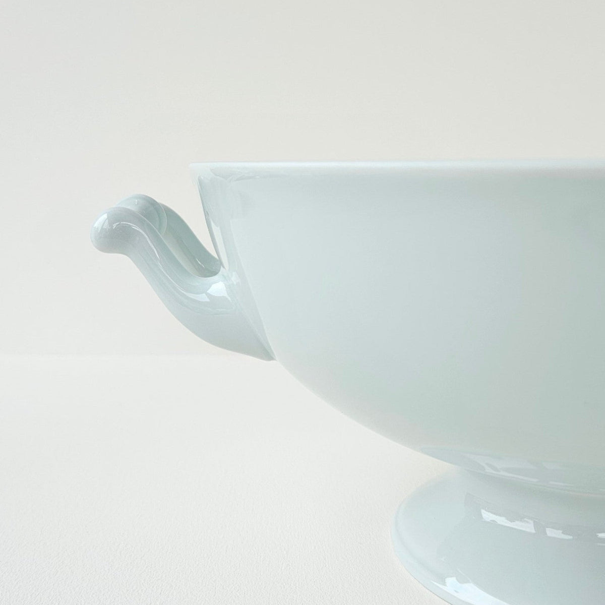 Celadon Porcelain Compote – Manufacture Haviland – Early 21st Century.