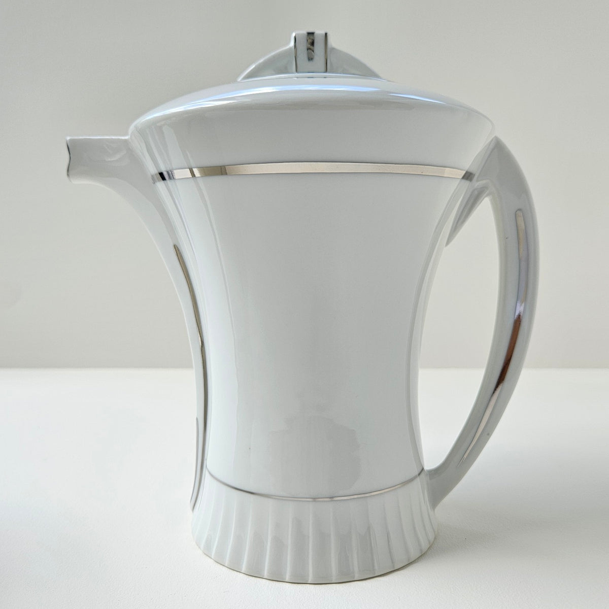 Verseuse et sucrier couvert – Art déco – Manufacture Chapus & Fils – Limoges, v. 1928