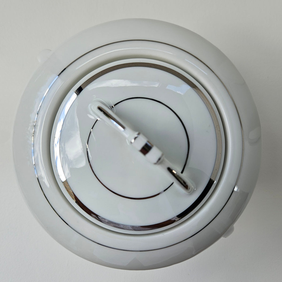 Verseuse et sucrier couvert – Art déco – Manufacture Chapus & Fils – Limoges, v. 1928