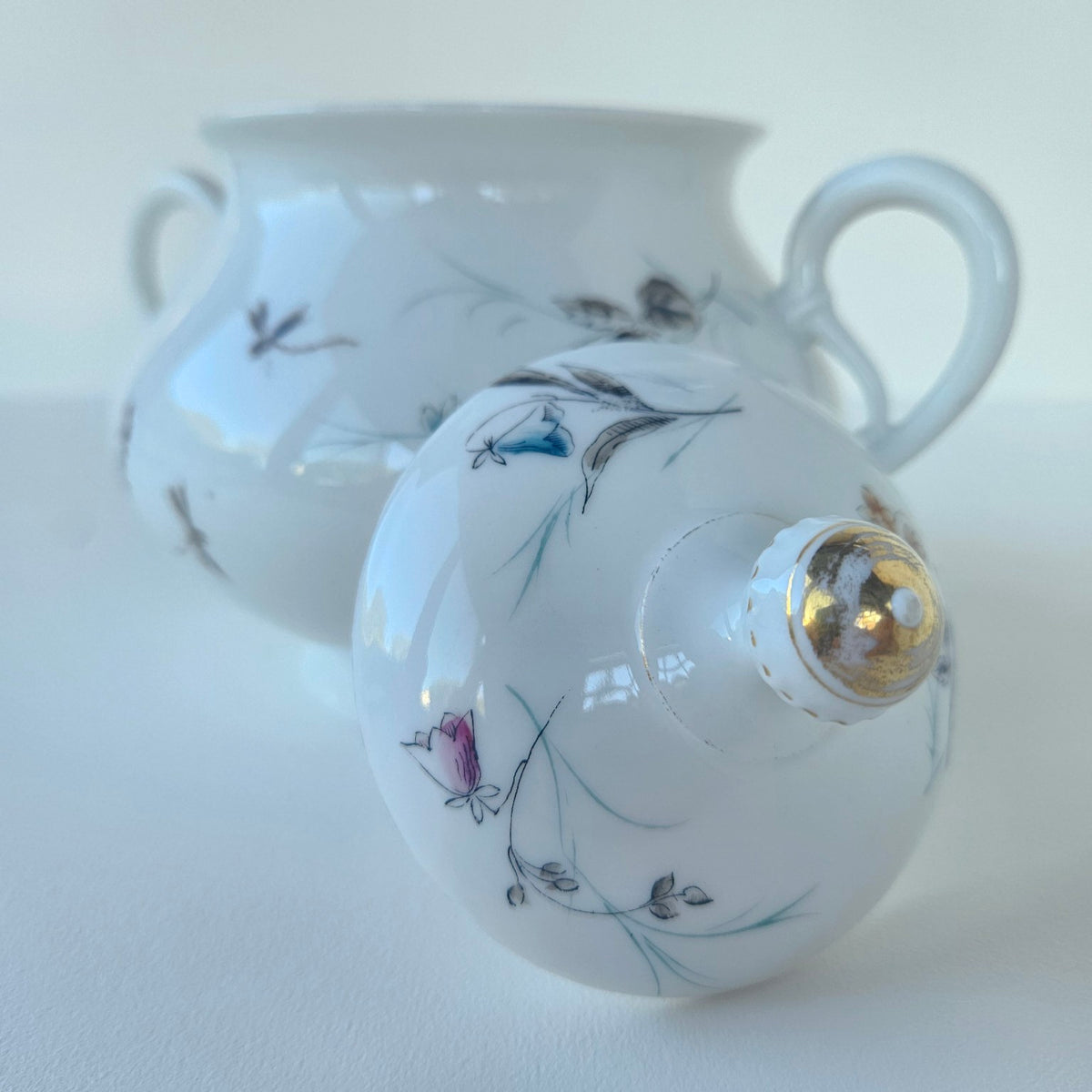 Sucrier couvert – Manufacture Jean Pouyat – Limoges, v. 1900-1910
