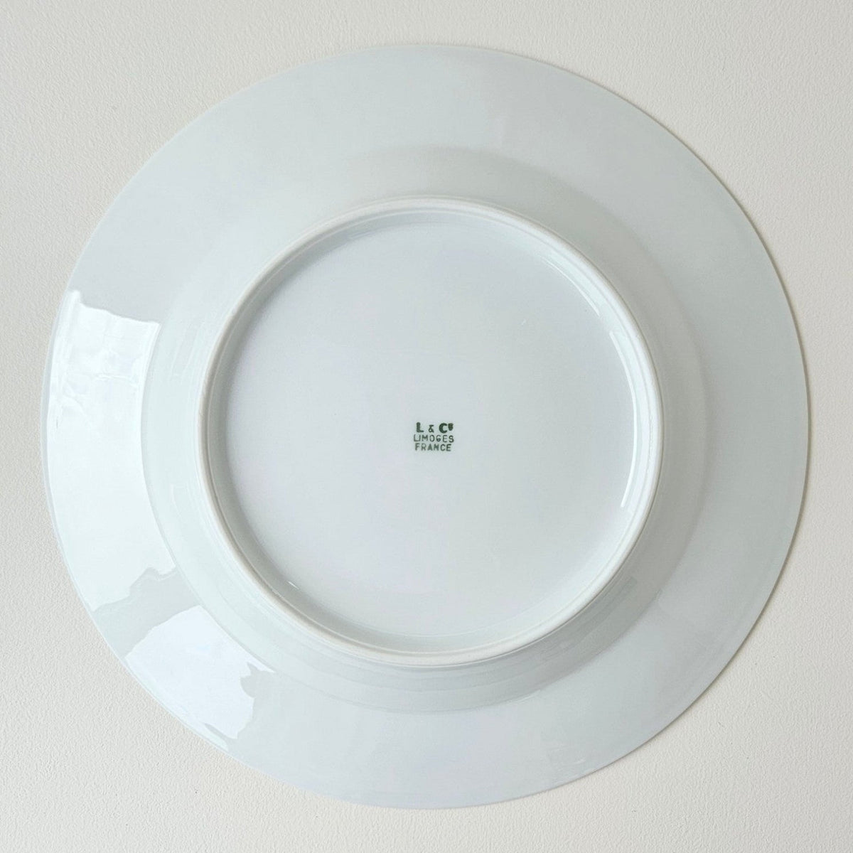 Set of Six Soup Plates – Manufacture Lafarge – Limoges, c. 1970