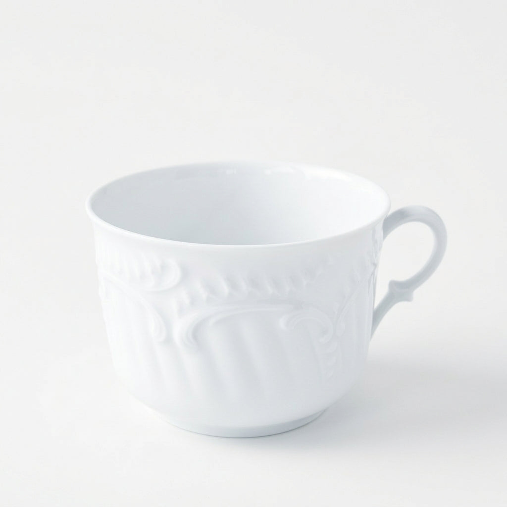 Paire de tasses à thé ou à chocolat chaud – Manufacture Chastagner – Limoges, 2e moitié du XXᵉ s.