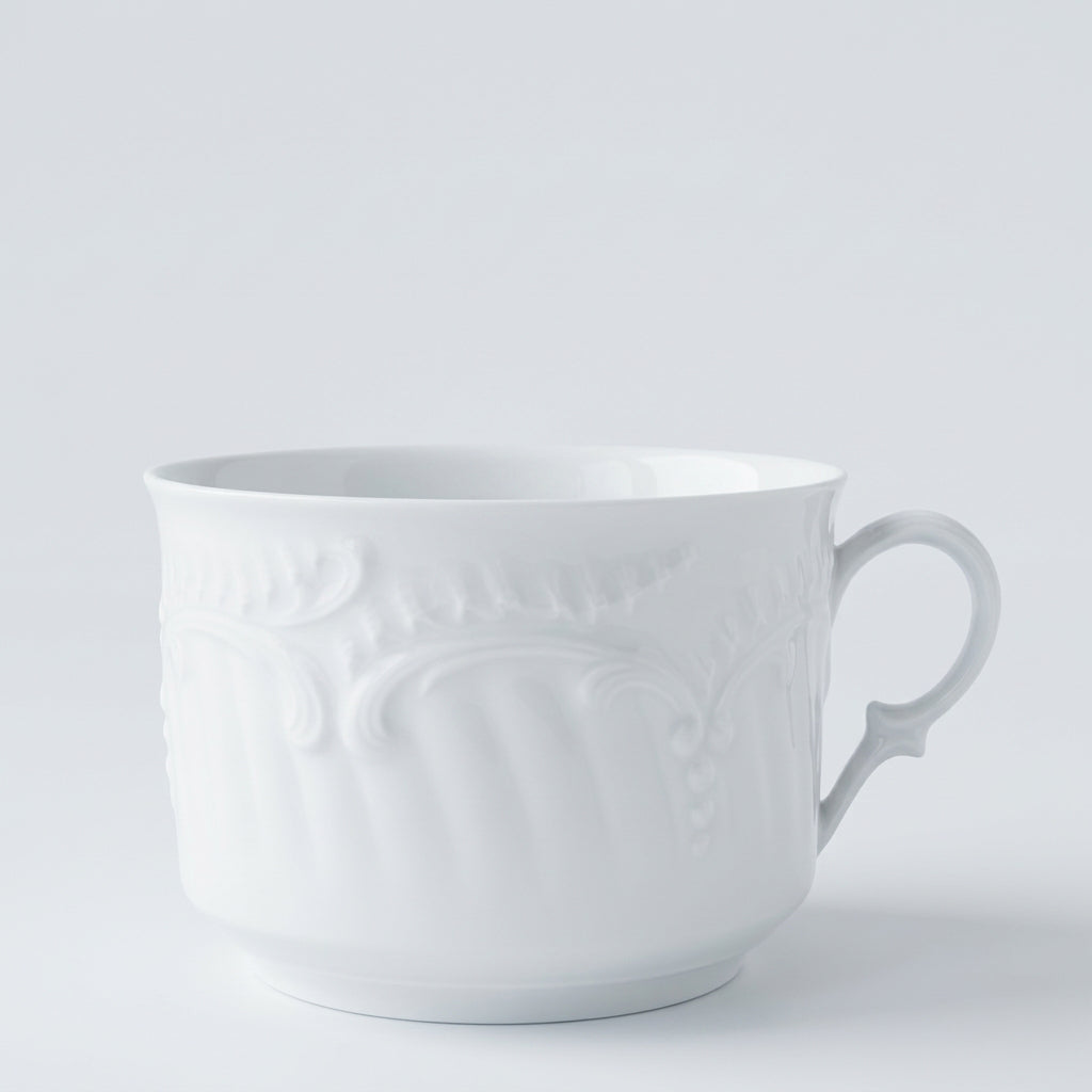 Paire de tasses à thé ou à chocolat chaud – Manufacture Chastagner – Limoges, 2e moitié du XXᵉ s.